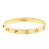 Cartier brazalete Love en oro amarillo - 00pp thumbnail