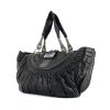 Dior Plissé handbag in black leather - 00pp thumbnail