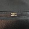 Hermes Lydie pouch in black leather - Detail D3 thumbnail