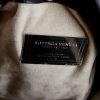 Shopping bag in pelle intrecciata nera e paillettes nere - Detail D3 thumbnail