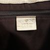Gucci handbag in beige monogram canvas and gilt leather - Detail D3 thumbnail