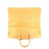 Hermes Haut à Courroies travel bag in gold leather - 360 Back thumbnail