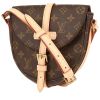 Louis Vuitton Chantilly beggar's bag in monogram canvas and natural leather - 00pp thumbnail