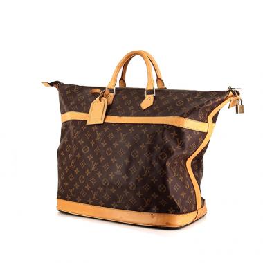 Bolsa de viaje Louis Vuitton Cruiser en lona Monogram y cuero natural