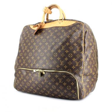 Borsa da weekend Louis Vuitton in tela monogram e pelle naturale