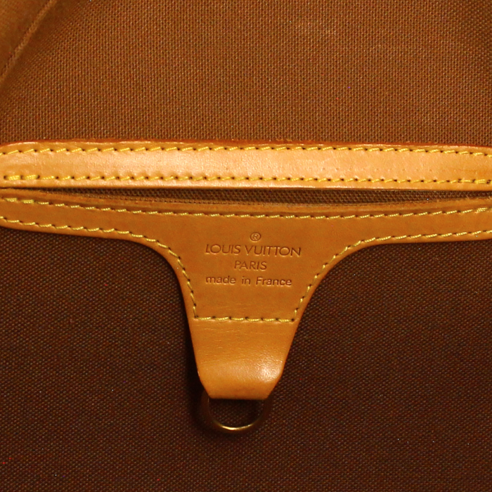 Sac à main Louis Vuitton Ellipse grand modèle en toile monogram et cuir naturel - Detail D3