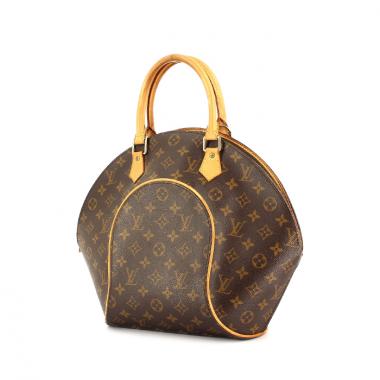 Bolso de mano Louis Vuitton Ellipse modelo grande en lona Monogram y cuero natural