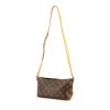 Louis Vuitton Trotteur handbag in monogram canvas and natural leather - 00pp thumbnail