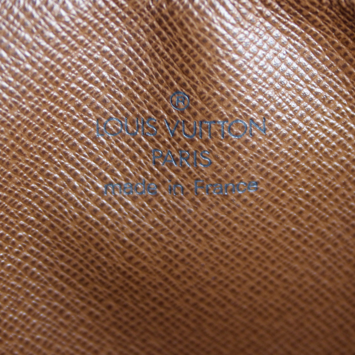 Louis Vuitton Marly handbag in monogram canvas and natural leather - Detail D3
