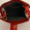 Louis Vuitton Cluny handbag in red epi leather - Detail D2 thumbnail