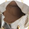 Bolsa de viaje Louis Vuitton en lona Monogram y cuero natural - Detail D3 thumbnail