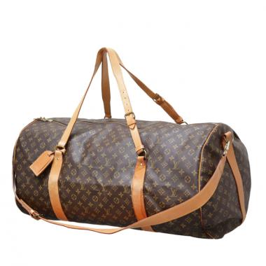 Polochon leather travel bag Louis Vuitton Brown in Leather - 32458611