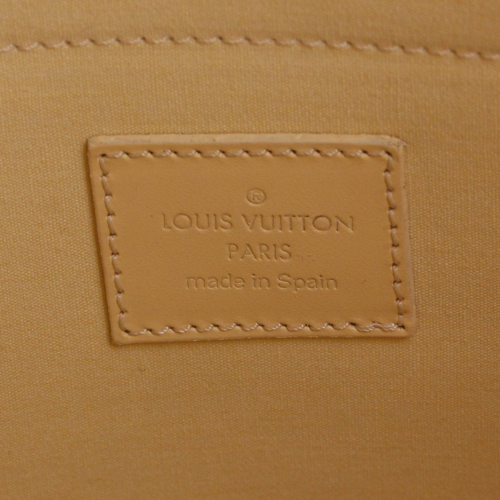 Borsa Louis Vuitton Croisette in pelle Epi gialla - Detail D3