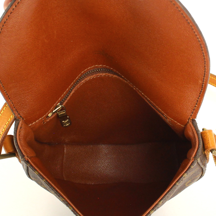 Borsa Louis Vuitton Chantilly in tela monogram e pelle naturale - Detail D2