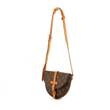 Bolso Louis Vuitton Chantilly en lona Monogram y cuero natural