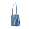 Bolso de mano Louis Vuitton Cluny en cuero Epi azul - 00pp thumbnail