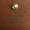 Louis Vuitton Elise wallet in monogram canvas and brown leather - Detail D5 thumbnail