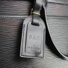 Louis Vuitton Riviera handbag in black epi leather - Detail D5 thumbnail