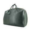 Travel bag in green taiga leather - 00pp thumbnail