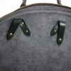 Travel bag in green taiga leather - Detail D3 thumbnail