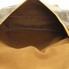 Bisaccia Saumur modello grande in tela monogram cerata e pelle naturale - Detail D2 thumbnail
