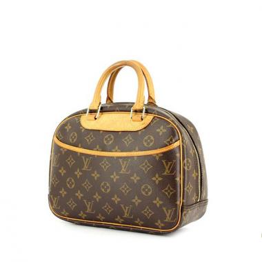 Louis Vuitton Handbag Trouville Brown Monogram M42228 Bowling