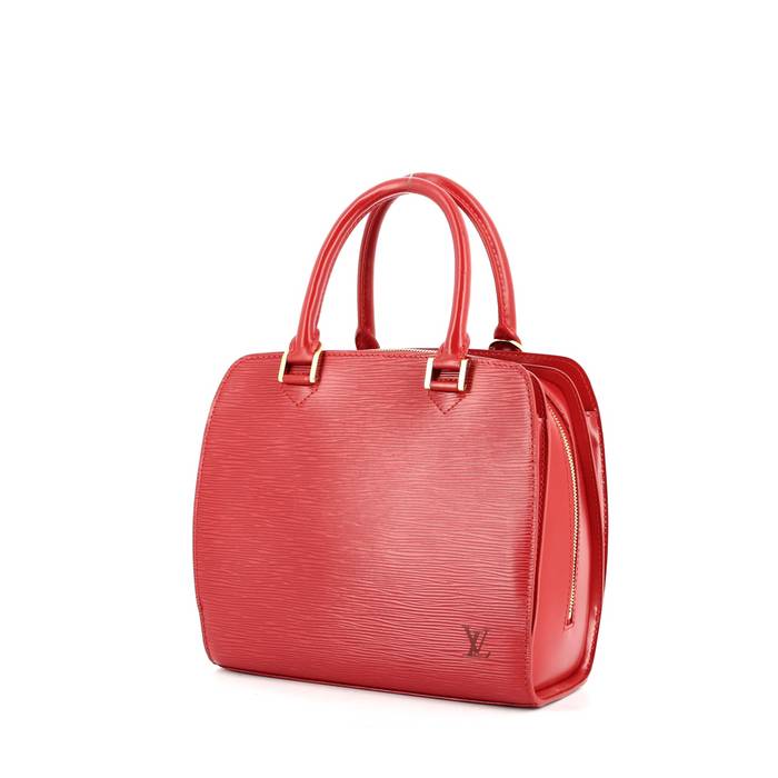 Louis Vuitton Vintage Louis Vuitton Pont Neuf Red Epi Leather Handbag