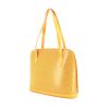 Louis Vuitton sac à main Lussac en cuir épi jaune - 00pp thumbnail