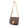 Beggar's bag in monogram canvas and natural leather - 00pp thumbnail