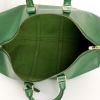 Travel bag in green epi leather - Detail D2 thumbnail