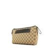 Gucci Toilet kit in beige monogram canvas and brown leather  - 00pp thumbnail