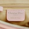 Handbag in beige monogram canvas and pink leather - Detail D3 thumbnail