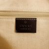 Gucci Bag in beige monogram canvas and brown leather - Detail D3 thumbnail