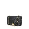Chanel sac à main Mademoiselle en cuir matelassé noir - 00pp thumbnail