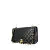 Chanel sac à main Mademoiselle en cuir matelassé noir - 00pp thumbnail