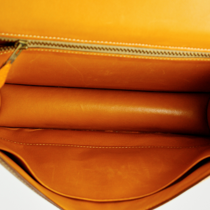 Borsa Hermes Hermes Constance in pelle di Pecari gold - Detail D3