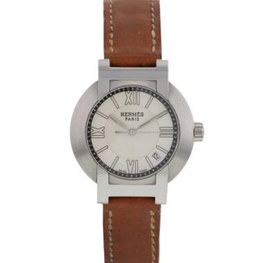 Hermès Nomade watch in stainless steel Ref: N01.210 Circa 2004 