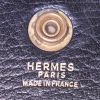 Besace Hermes Nouméa en cuir noir et gold - Detail D3 thumbnail