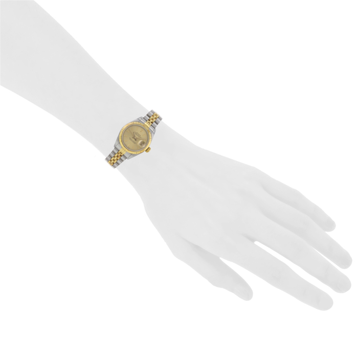 Orologio Rolex Datejust Lady in oro e acciaio Ref :  69173 - Detail D1