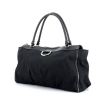 Handbag in monogram canvas and black leather - 00pp thumbnail