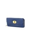 Miu Miu Madras wallet in blue leather - 00pp thumbnail