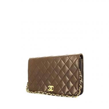 Borsa Chanel Mademoiselle in pelle trapuntata marrone
