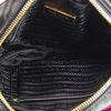 Prada Bag in black leather with pink node - Detail D2 thumbnail