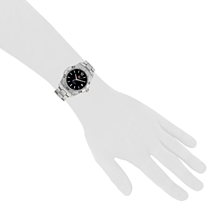 TAG Heuer Aquaracer watch in stainless steel Circa 2000 - Detail D1