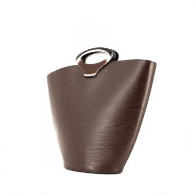 Unique shape of LV Noctambule epi leather handbag! Very epic