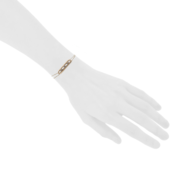 Bracciale Messika Move in oro rosa - Detail D1