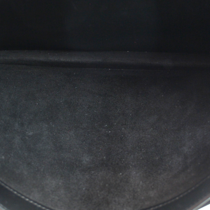 Hermès Kelly briefcase in black leather - Detail D3