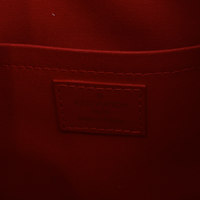 Borsa a spalla in pelle rossa - Detail D4