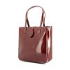 Handbag in burgundy monogram patent leather - 00pp thumbnail