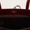 Handbag in burgundy monogram patent leather - Detail D4 thumbnail